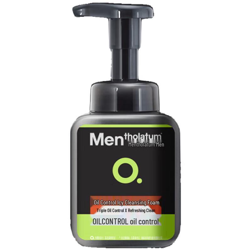 Mentholatum Men s Oil Control Ice Cool Facial Cleansing Foam 150ml