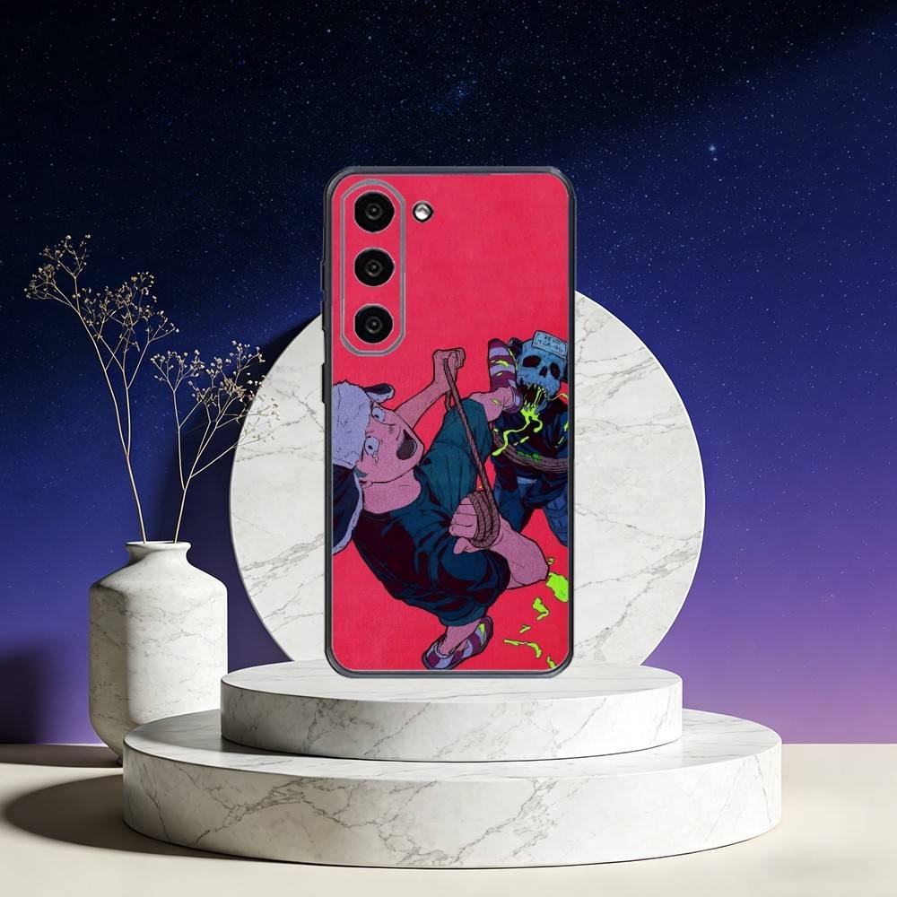 D-Dorohedoro-es Phone Case For Samsung Galaxy A73,A72,A71,A70,A53,A52,A51,Others Soft Black Cover