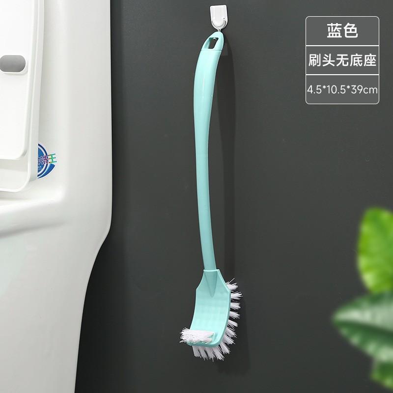 

Toilet Brush Household Set Toilet Cleaning Brush No Dead Ends Long Handle Wall Hanging Floor Bathroom Cleaning Brush