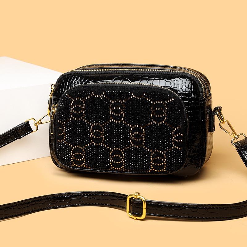 Women's bag new fashion summer small satchel premium messenger bag versatile hot diamond women's bag tide