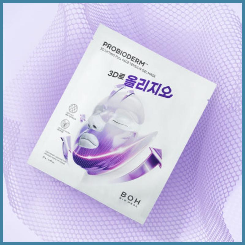 BIOHEAL BOH Maska liftingująca 3D Full Face Mask + ampułka liftingująca 3D