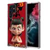 N-Nezha Anime Movie Capa Phone Case For Samsung S26 Ultra S25 Edge Galaxy S23 S21 S20 S24 FE S22 S10 Plus Cover Clear TPU Shell