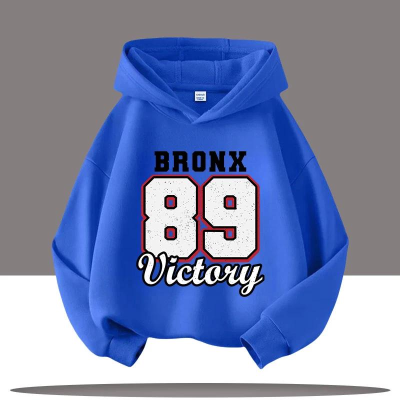 2025 New Style Boys' Sport Shirt Retro Digital Cartoon Print Children's Hooded Coat Girls' Casual Top Autumn/Winter Clothing