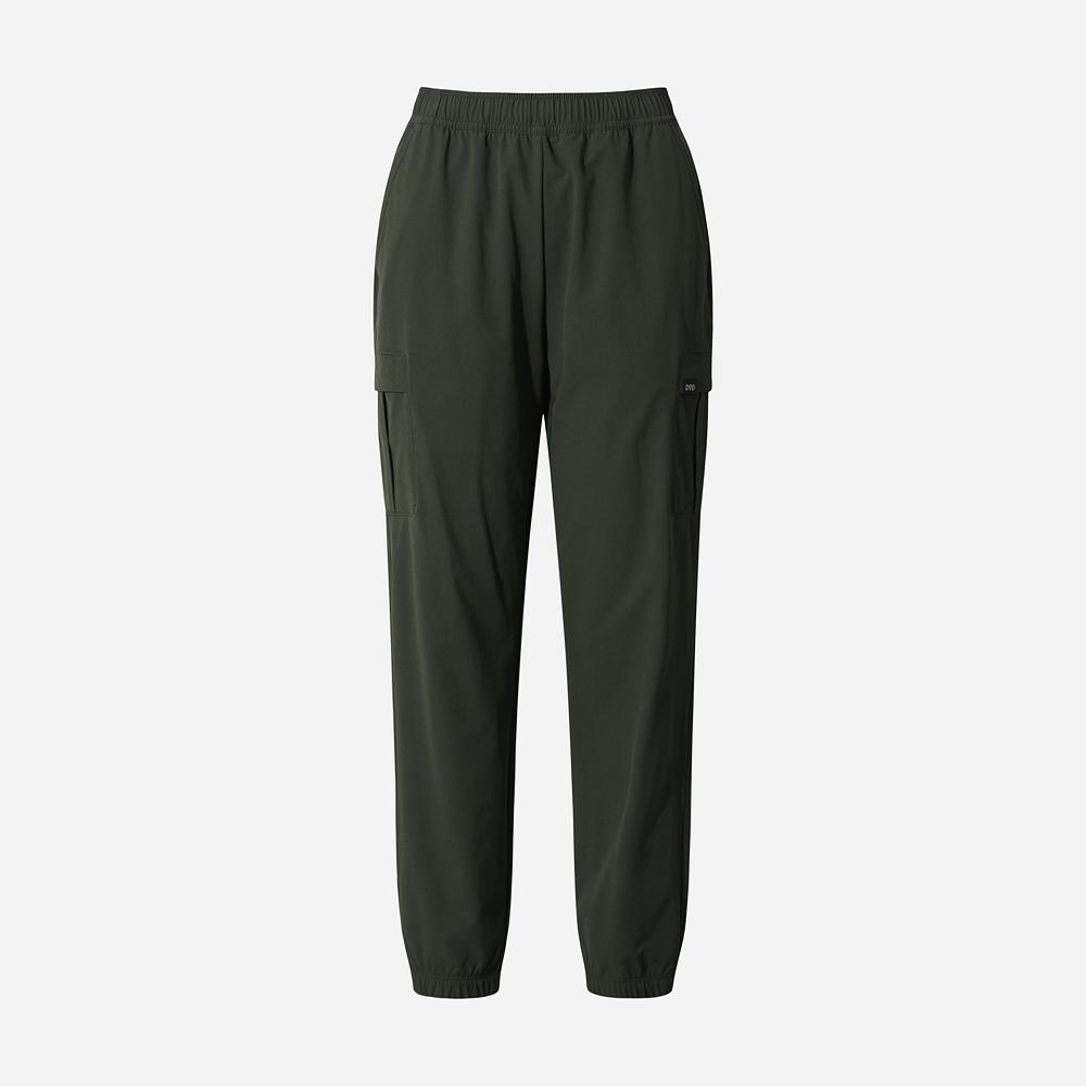 DOD Warmble Cargo Slim Fit Jogger Pants For Women (D.Khaki)
