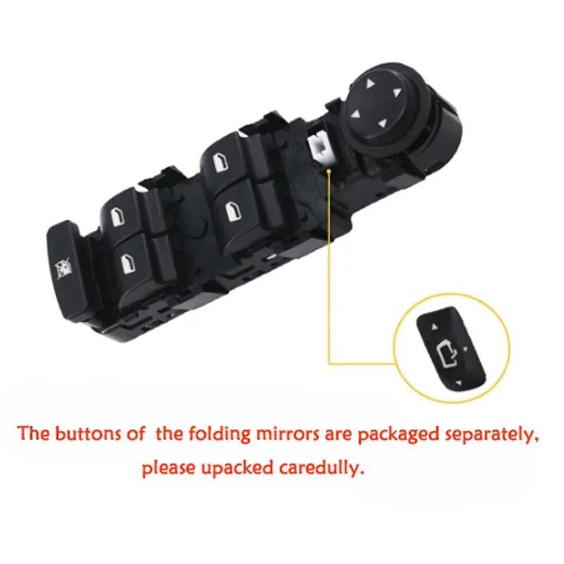 6554.HQ for Peugeot 807 Citroen C5 C8 2001-2007 Left Driver Side Master Window Control Switch Lifter Button 6554HQ Auto Parts