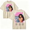 Vintage Washed Rapper Cardi B Graphic T Shirts Little Miss Drama Tour 2026 Tshirts Men Women Clothing Hip Hop Fashion Tshirt