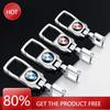 BAHY9 2025 Hot Metal Round Car Keychain Emblem KeyRing Pendant For BMW E46 E90 E60 F30 F10 E39 E36 F20 G30 G20 E87 E92 E91 E30 F11 F31