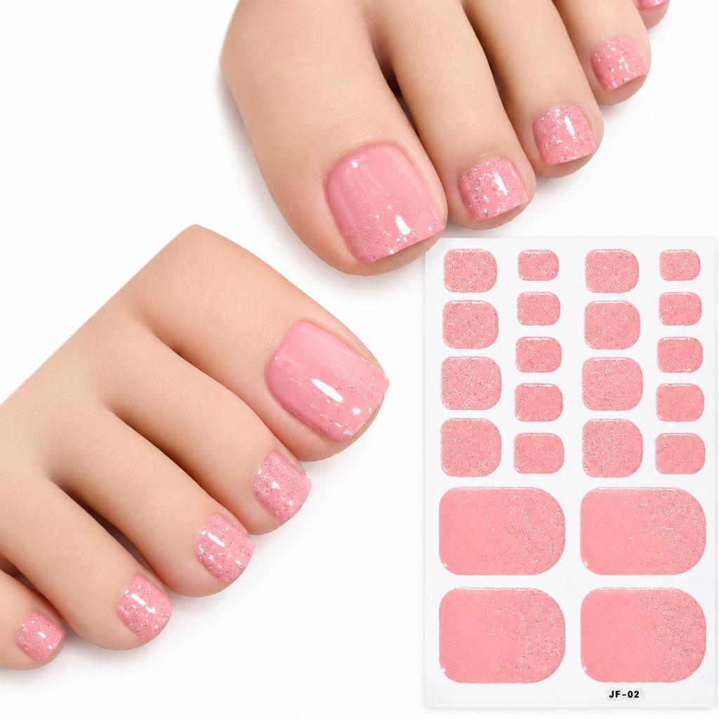 Women's Starry Sky Glitter Toenail Stickers (Waterproof Nail Art)