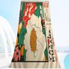 Y-Yayois K-Kusamas Art Exhibition Bath Towel Microfiber Soft Water Absorbing Breathable For Girl Kids Decorative Cartoon Beach Towel