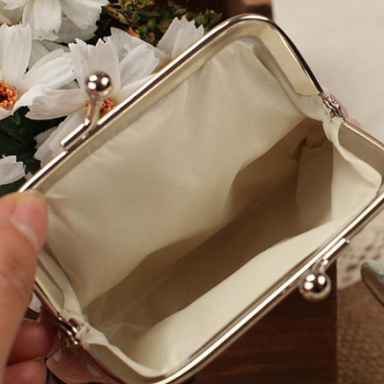 Coin Purse Metal Dots Wallet Buckle Clutch Handbag For Women Girls Gift Coin Purse Metal Dots Wallet Buckle Clutch Handbag For Women Girls Gift