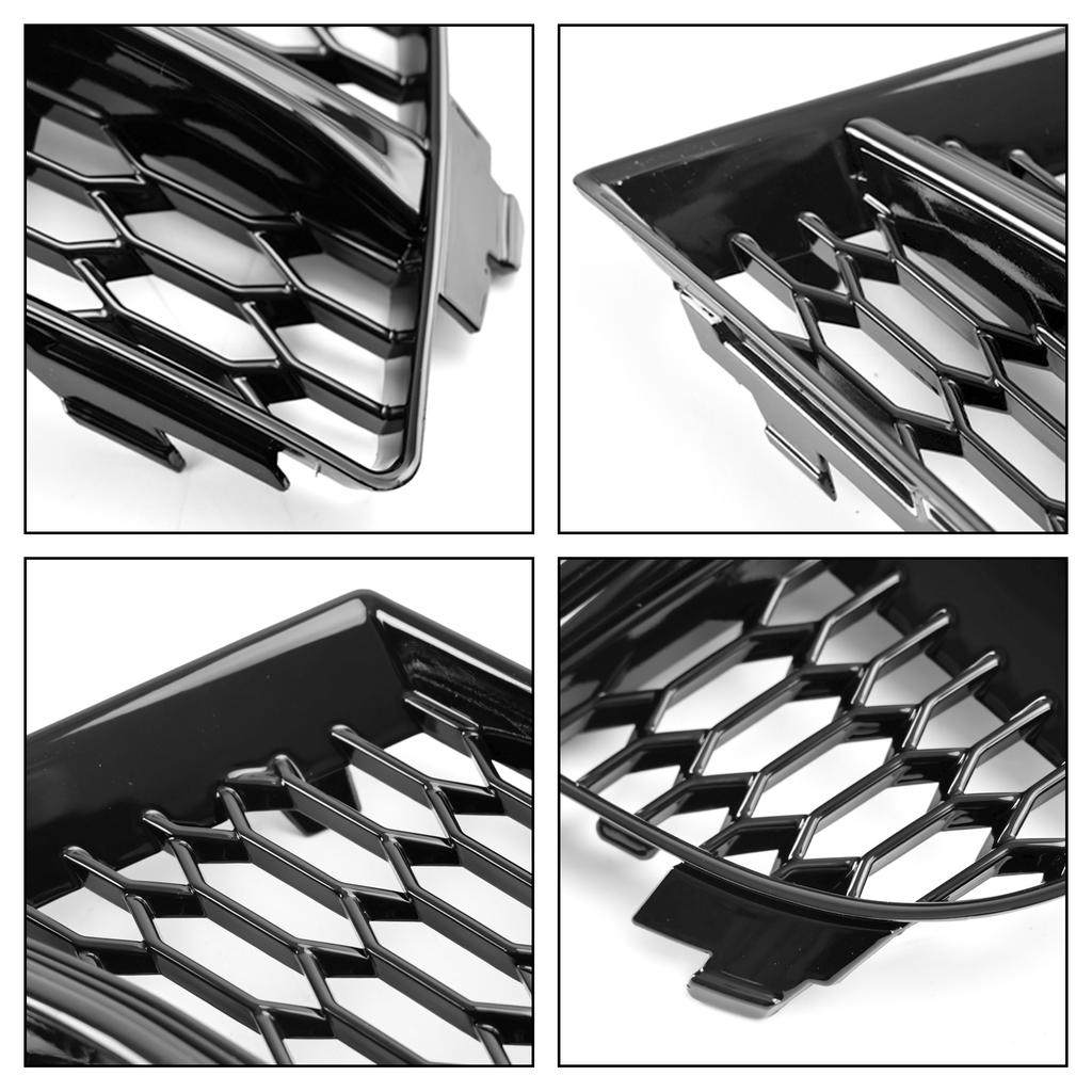 Front Fog Light Cover Bezel Grille Grill 8V3807681AE 8V3807682Q Fit A3 8V S-LINE 2017-2019