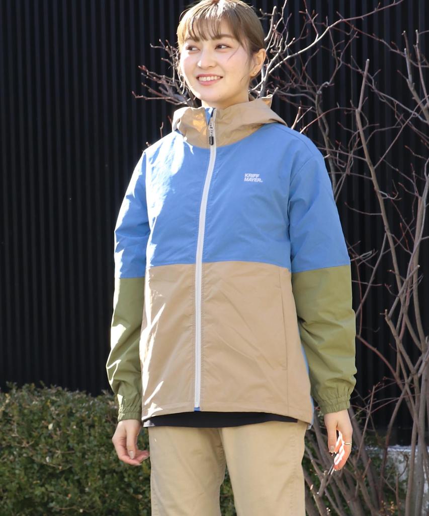 Pollen Drop Active Hooded Jacket for Blue [Cliff Mayer] Women, Medium,