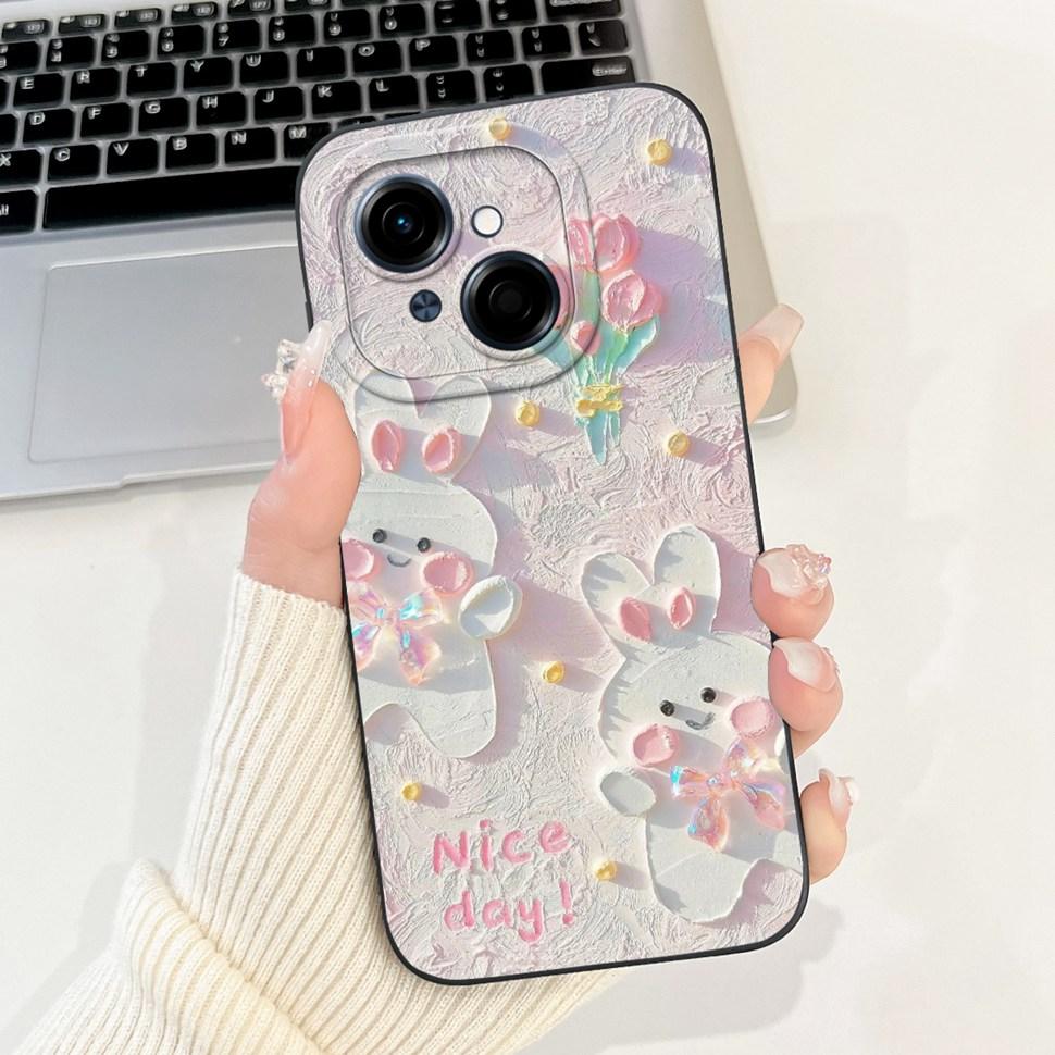 Cute Panda For Tecno Spark Go 1 2024 Case Soft Silicone Cover For Tecno Spark Go 2025 SparkGo 1 Go1 Pop 9 Pop9 Case Bags 6.67"