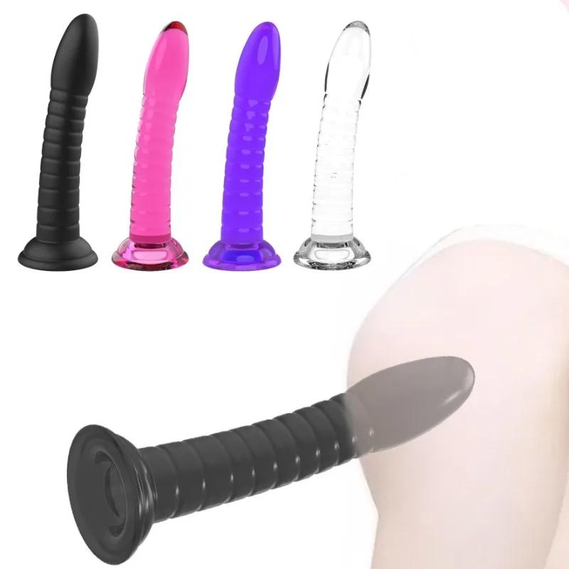 Dildo Anale Forniture per Adulti Gode Pene Cavallo Dilido Silicone Liquido Sesso Porno Giocattoli Sessuali Dildo Realistico Enorme per Donna