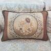 48x68cm European Jacquard Embroidered Pillow Cover Rectangular Cushion Cover Without Cores Living Room Sofa Pillowcase Vintage Lace Home Decor