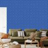 Blue Dots Wallpaper, Small Detail for Living Room and Bedroom 50x1000