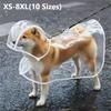 XS-8XL Huisdier Regenjas Transparante Hond Regenjas Waterdicht en Winddicht Huisdier Kleding Grote Hond Huisdier Kostuum voor Regenachtige Dagen Wandelen