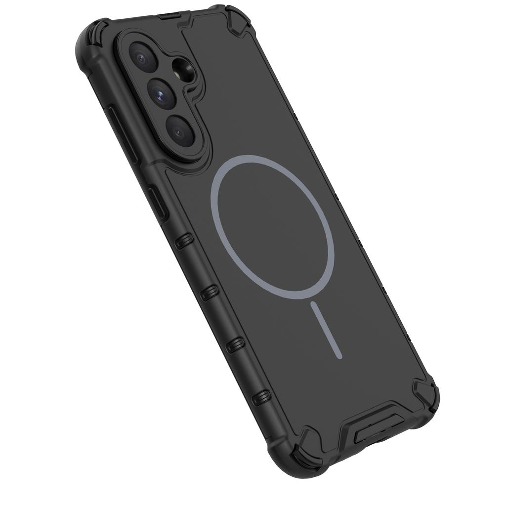 Militärstandard Robustes Magnetisches Case Für Magsafe Für Samsung S25 S24 S23 Plus Ultra A56 A36 A55 A35 A25 A14 A34 A54 Airbag Stoßfeste Hülle