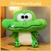 Extra Large Funny Crocodile Pillow Soft Plush Toy Adorable Alligator Cushion For Home Decor