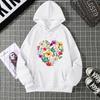 Winter Women's Hoodie High Street Unisex Style Double Pockets Sweatshirts Outerwear Plus-Size Women's Clothing