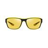 Gafas de Sol Polarizadas Construcción Sólida Resistentes al Deslumbramiento PC Unisex Gafas de Sol con Protección Solar y Almohadilla Nasal para el Hogar