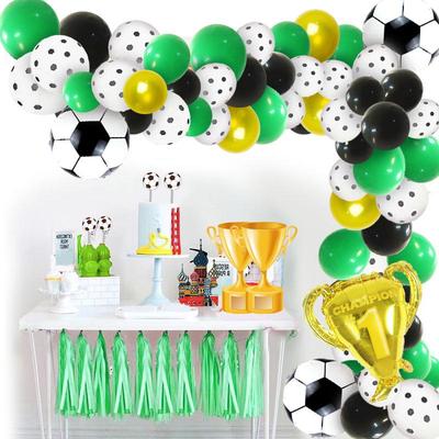 Set Arcadă Balon Fotbal Tematică Cupa Mondială pentru Decorarea Petrecerii de Ziua de Naștere