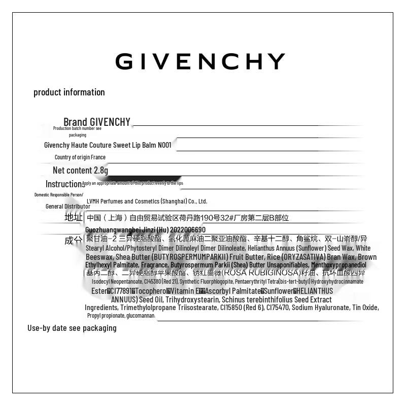Givenchy Luxury Lip & Beauty Gift Sets
