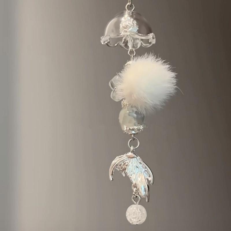 Unique Designs Beaded Phone Charm Stylish Handmade Phone Cord Phone Lanyard Charm For Commuting And Social Event