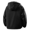 PNJ Men's Hooded Fleece Lined Windproof Warm Jacket