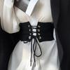Trendy Waist Black Belt For Women With Chic Adjustable Ties For A Fit Flattering
