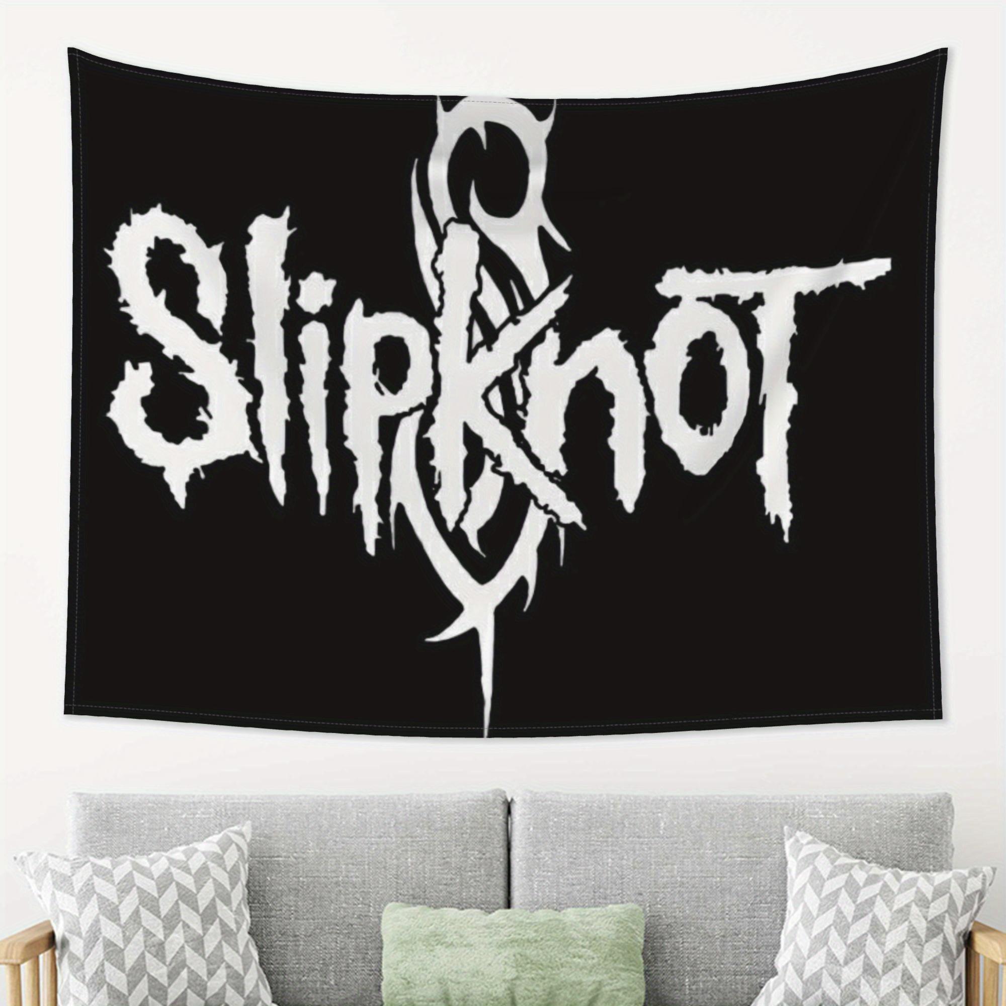 

Slipknot Logo Tapestry - Modern Wall Art for Home Styling, Perfect for Living Rooms and Bedrooms, Unique Design 70x70cm