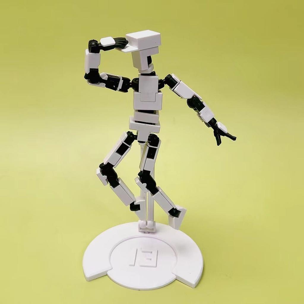 Çok Eklemli Hareketli Bebek 3D Baskı Dekompresyon Oyuncağı