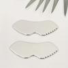 304 stainless steel scraping board with teeth, fascia knife, face massage, lip-shaped stainless steel scraping board