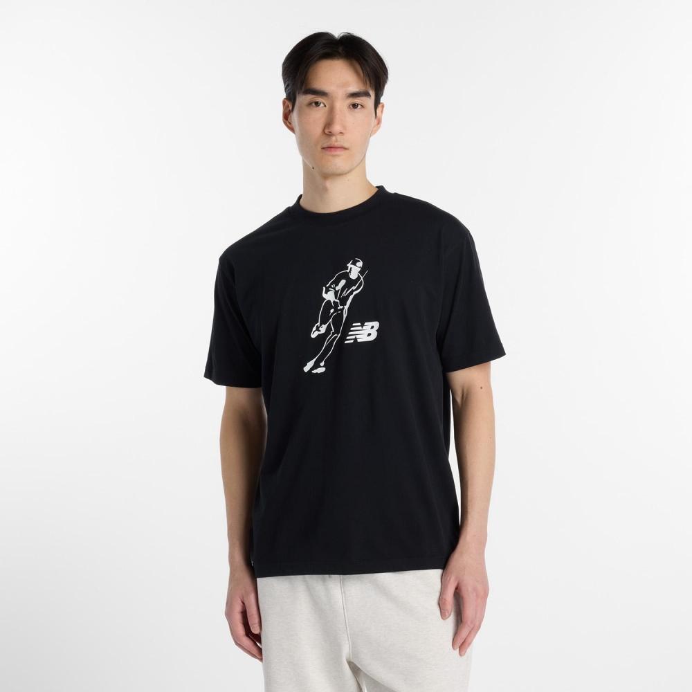 New Balance M O.h Always On Logo T MT61v7x5Bk Bk XXL