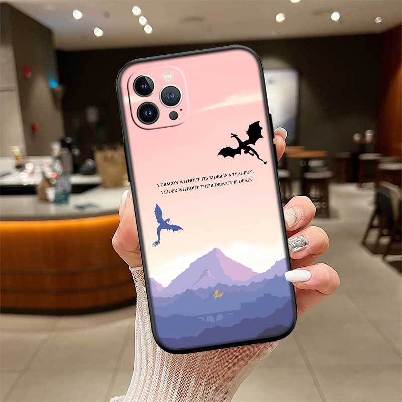 Fourth wing dragons Phone Case for Redmi Note 12 12S 12C 13 13C 13R 14 14S 14R 14C 11A 13X A3 A3X A4 A5 Pro Max Plus