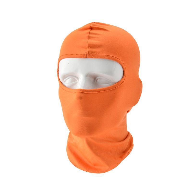 Outdoor Cycling & Motorcycle Protective Sun Mask - Single-Hole Headgear Hat