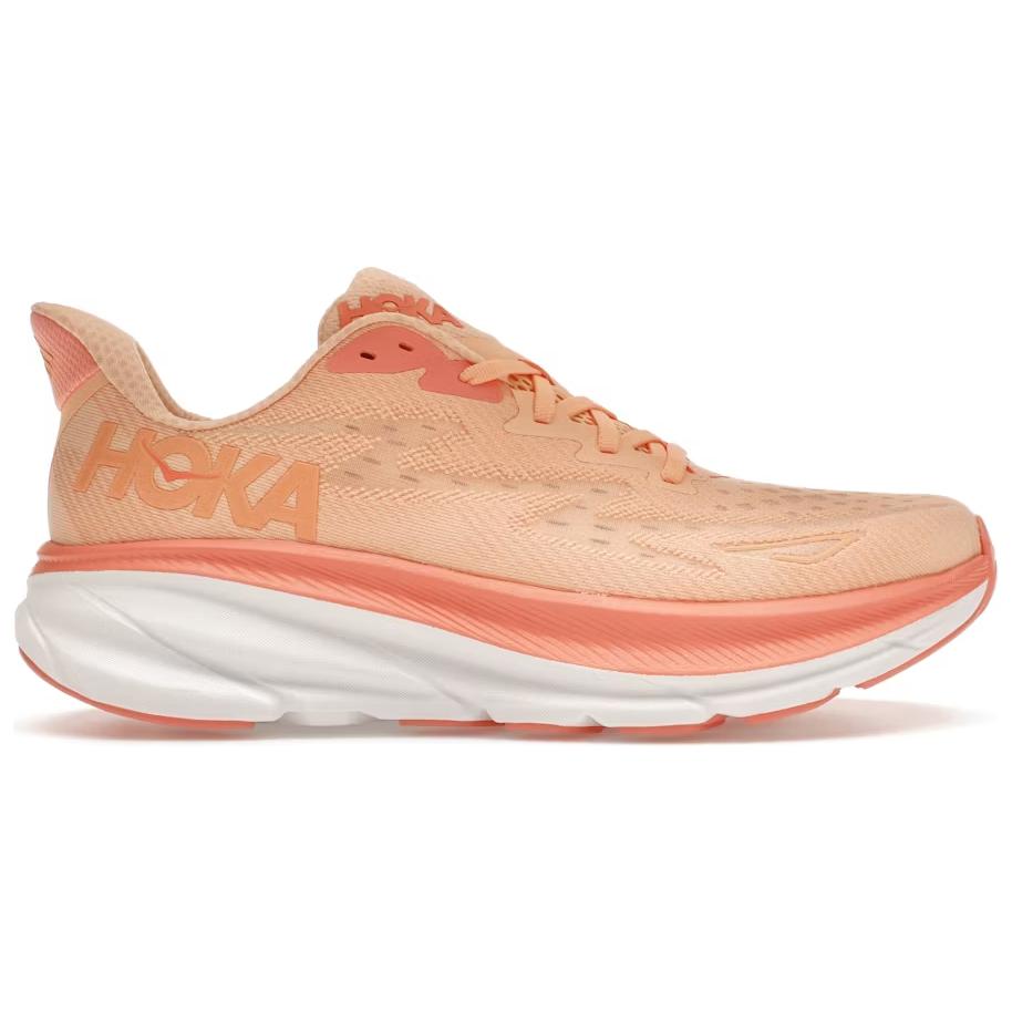 New HOKA ONE ONE Clifton 9 Cantaloupe Women's 1127896-CPW
