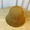 Lamb Wool Bucket Hat Women's Autumn and Winter Thickened Warm Basin Hat Solid Color Wool Bucket Hat
