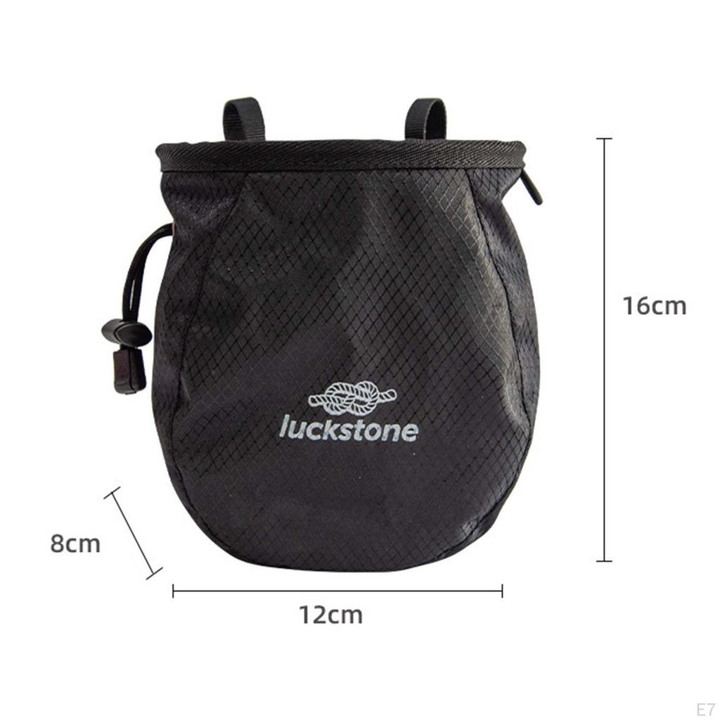 Chalk Bag with Adjustable Strap for Climbing And Gym Use