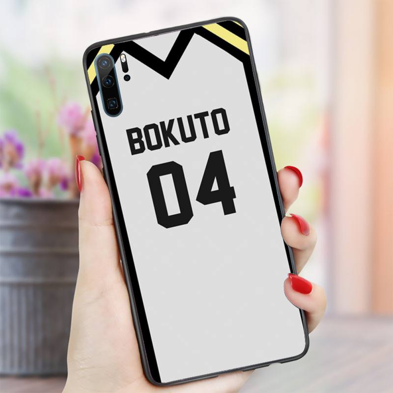 Kotaro Bokuto Haikyuu Japanese Anime Phone Case For Huawei Honor Mate P 10 20 30 40 I 9 8 Pro X Lite Smart 2019 Nova 5t