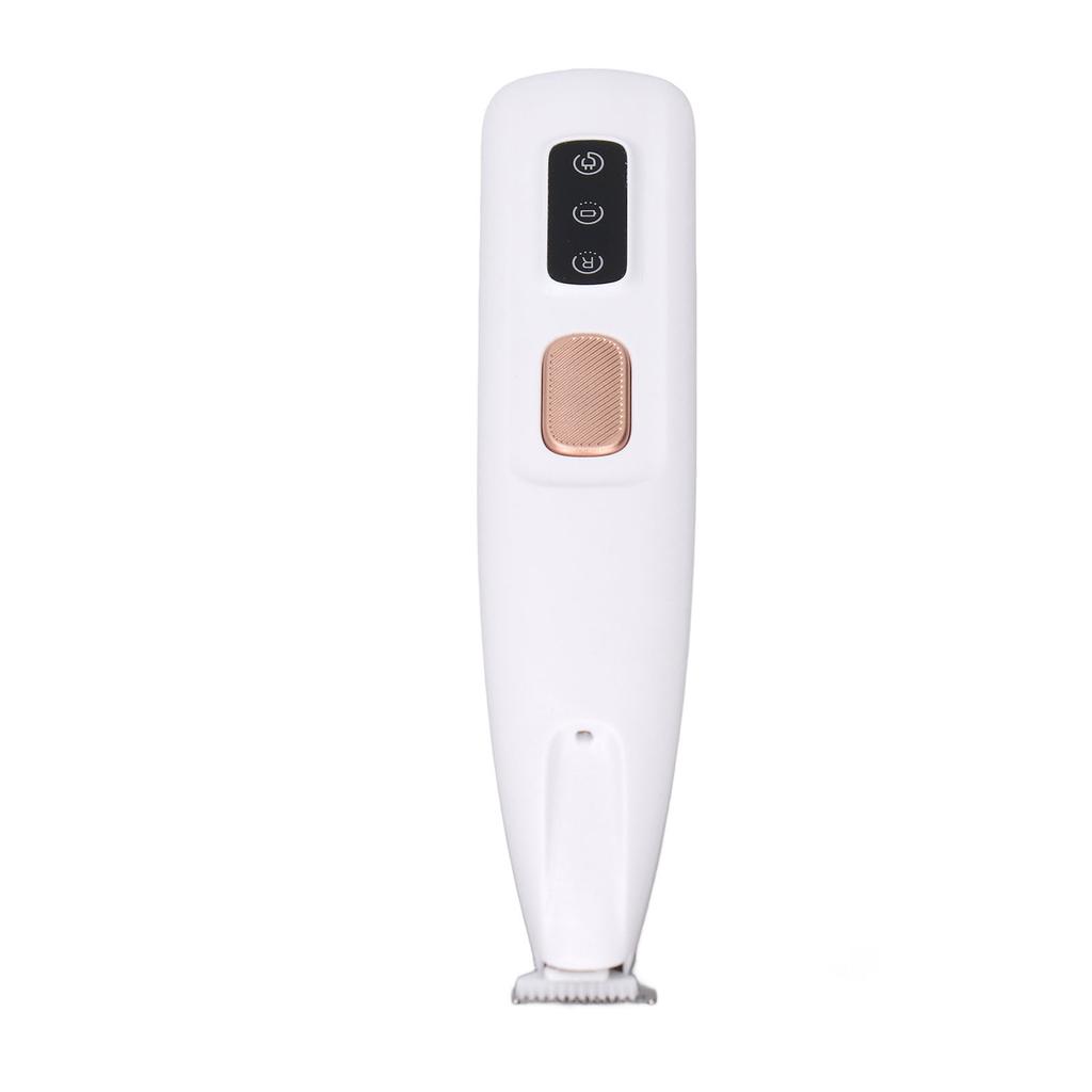 Pet Paw Trimmer with LED Light Efficient Low Noise Rechargeable Electric Dog Paw Hair Clipper for Pets