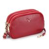 2025 Women's Soft Leather Three-Layer Shoulder Crossbody Bag - New Fashion Style for Mothers
