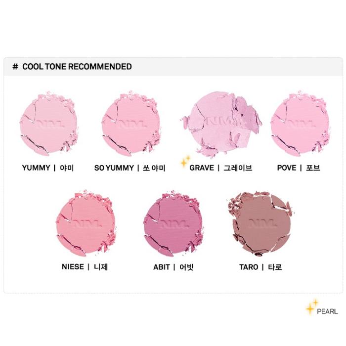 Naming Fluffy Powder Blush 3.2g (22 Colors)