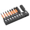 High Hardness Screwdriver Bits Electric Screwdriver Orange 50mm Length Alloy Steel H1.5-H10 Hex Screwdriver Bit