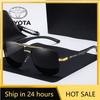 Auto Polarisierte Sonnenbrille Personalisierte Modische Rahmen Sonnenbrille Toyota Chr Rav4 Yaris Prius Avensis Corolla C Autoaufkleber