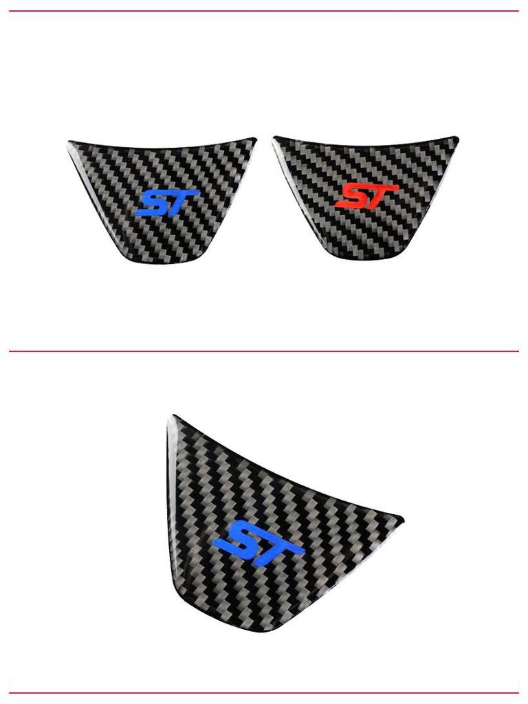 Ozdobný kryt volantu z uhlíkových vláken pro Ford EcoSport/Fiesta