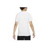 Nike Sportswear Logo Crew Neck Pullover Casual Short Sleeve T-Shirt Kids Tops White FV5414-100