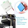 3D Printer Part Aluminum Heatsink For Nema17 42 Stepper Motor Ender3 Cooling Heat Sink Radiator 40x40x11mm With Adhesive Backing