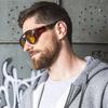 Unisex Okulary Przeciwsłoneczne Vintage Steampunk Męskie Projektanckie Projektanckie Retro Okrągłe Skórzane Okulary Przeciwsłoneczne Steam Punk Gogle Outdoorowe Uv400