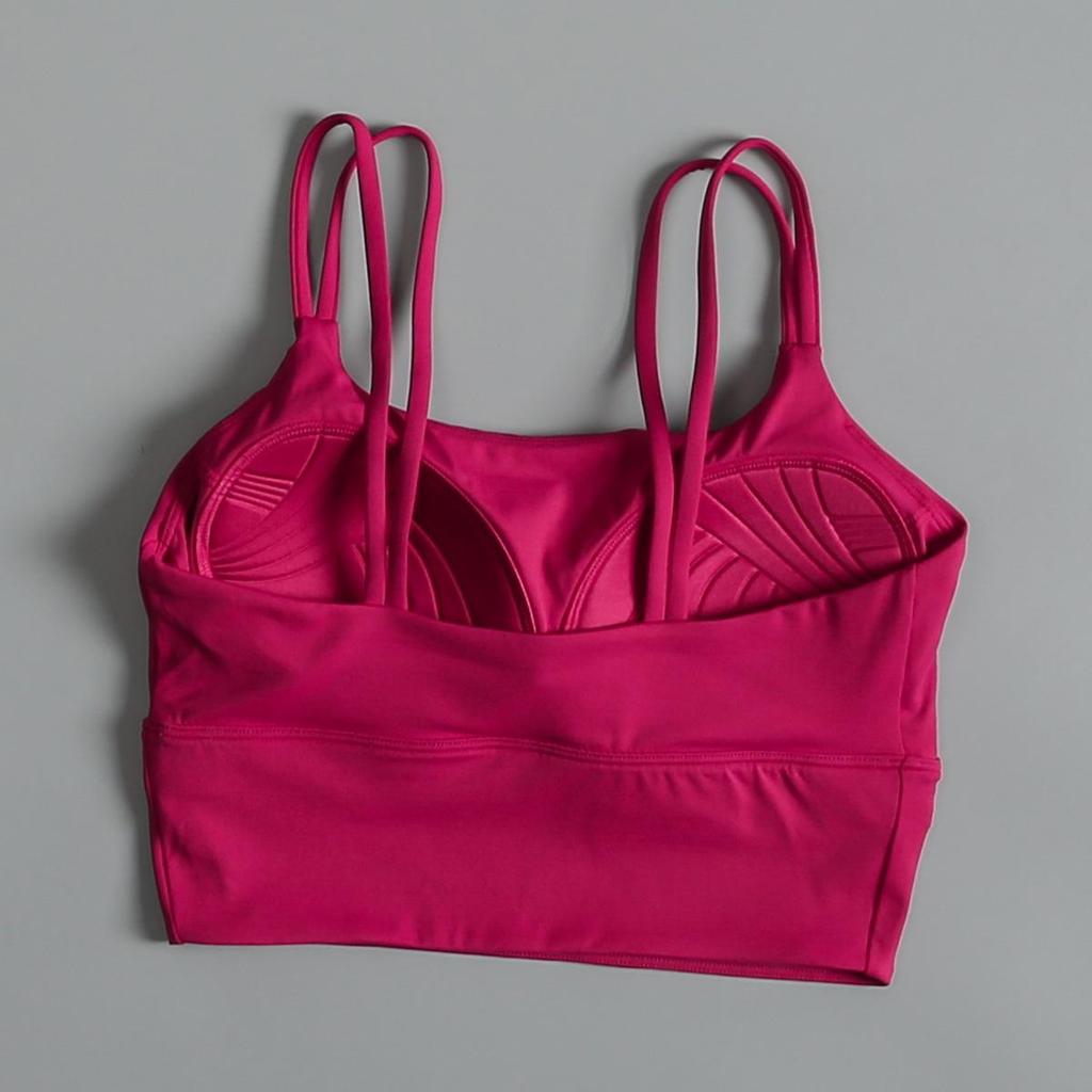 Women's Shockproof Sports Bra - High-Intensity Yoga and Running Vest with Beautiful Back Design